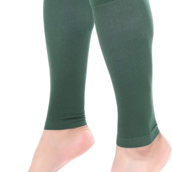 Doc Miller Compression Calf Sleeve Large Dark Green * 2 Pairs * - Picture 1 of 4